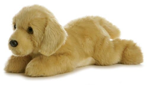 Aurora World Flopsie Plush Goldie Labrador Dog