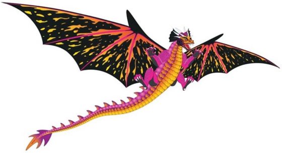WindnSun Fantasy Fliers Dragon Kite