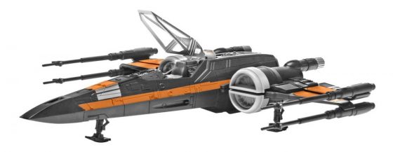 Revell Build and Play Star Wars：The Last Jedi Poe's Boosted X-Wing Fighter