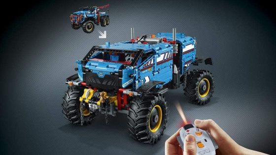 LEGO Technic 6x6全地形拖車42070建築套件
