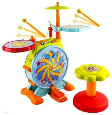 WolVol電動兒童大玩具鼓套裝