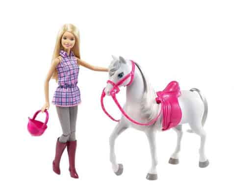 芭比娃娃and Horse