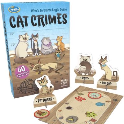 認為有趣的貓犯罪大腦遊戲
