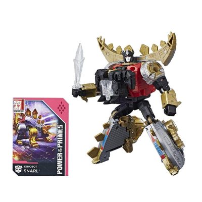 transformers: Power of The prime Deluxe Dinobot Snarl行動玩偶