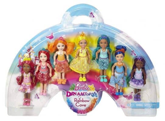 芭比娃娃Dreamtopia Rainbow Doll Gift Set
