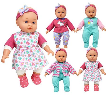 Dolls to Play Doll With Clothes Set