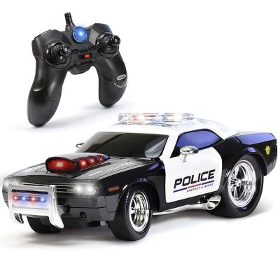 KidiRace RC Remote Control Police Car