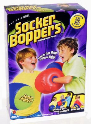 Socker Boppers充氣拳擊枕頭