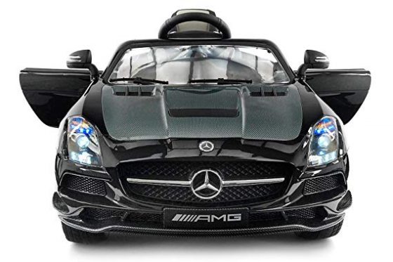 Carbon Black SLS AMG Mercedes Benz Car For Kids