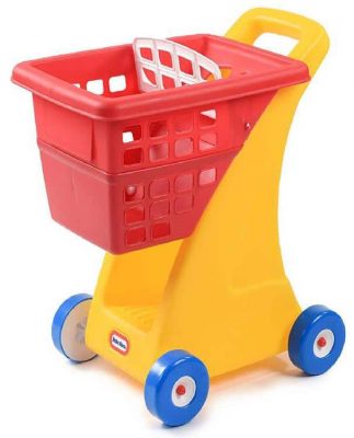 Little Tikes購物車-黃色/紅色