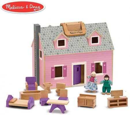 梅利莎與道格（Melissa＆Doug）木製娃娃屋家具